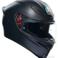 CASCO INTEGRALE AGV K1 S NERO ECE 22.06 RACING SPO