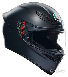 CASCO INTEGRALE AGV K1 S NERO ECE 22.06 RACING SPO