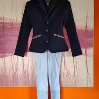 Completo concorso equestre giacca + pantaloni  11Y