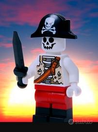 Lego minifigurina pirata scheletro