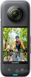 Insta360X3 videocamera 360gradi + 2 batterie e kit