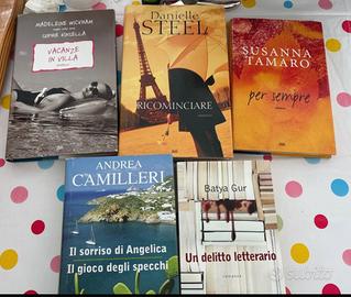 Lotto di 5 libri in lingua italiana