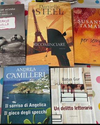 Lotto di 5 libri in lingua italiana