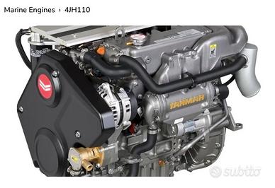 Motore per barca a vela Yanmar 4JH110 Nuovo