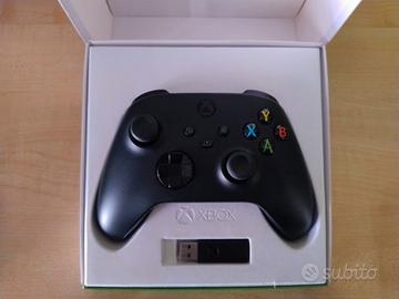 Controller xbox + adattatore wireless pc