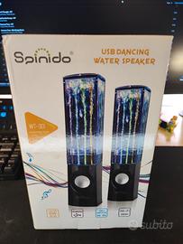 Casse USB Spinido WT-301 con effetti acqua
