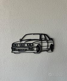BMW M3 e30 decorazione murale