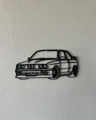 BMW M3 e30 decorazione murale