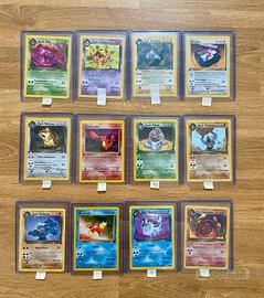 Lotto 15 carte Pokemon Team Rocket