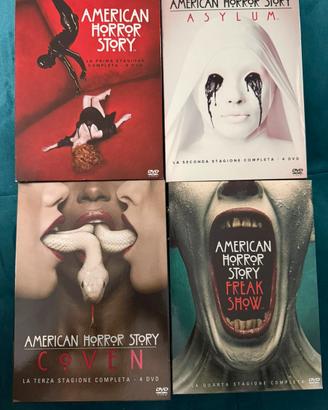 DVD delle prime4 stagioni di American horror story