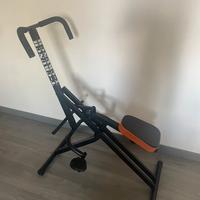 attrezzo per allenamenti t-crunch