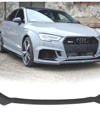 SPOILER LIP AUDI A3 S LINE SEDAN 17-20 LOOK RS3