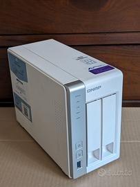 NAS QNAP 231p Enclosure Bianco