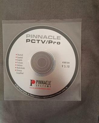 CD Pinnacle PCTV Pro 5.10