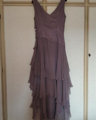 Abito cerimonia pura seta