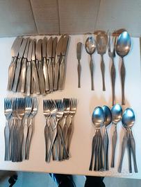 Set posate vintage inox 18/10 Cg