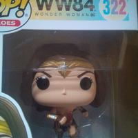 Wonder woman 1984 funko pop, in volo (metallizzata