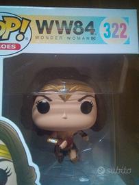 Wonder woman 1984 funko pop, in volo (metallizzata