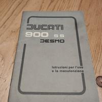 ducati SS 900 desmo uso manutenzione 