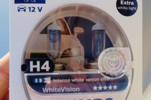Lampadine h4 philips white vision