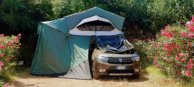 Tenda campeggio per tetto auto