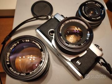 Olympus OM2 Zuiko 50 f 1.8 135 f 3.5 Vivitar 28 