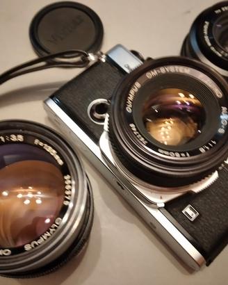 Olympus OM2 Zuiko 50 f 1.8 135 f 3.5 Vivitar 28 