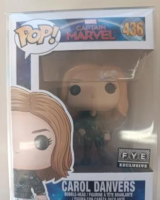 FUNKO Pop Captain Marvel Carol Danvers #