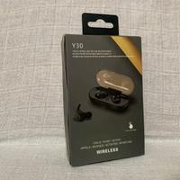 Auricolari Cuffie Bluetooth Twinrova Y30, NERO