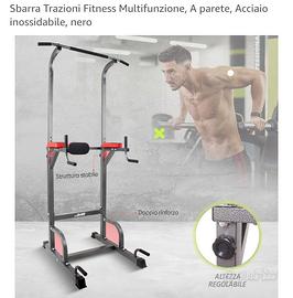 Sbarra Trazioni Fitness Multifunzione