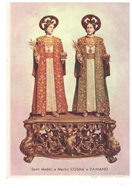 Cartolina religiosa.24 - Santi Medici