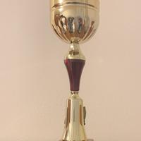 Coppa premio altezza 31.5 cm base in marmo