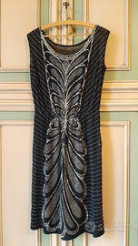 Vestito vintage sartoriale con paillettes