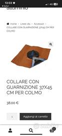 collare con guarnizione per colmi 