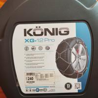 catene da neve König 240 per Van o SUV nuove 