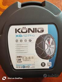 catene da neve König 240 per Van o SUV nuove 