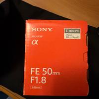 50 mm sony E- mount autofocus