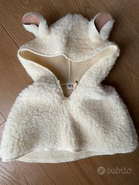 Carnevale - cappello da pecorella per neonato