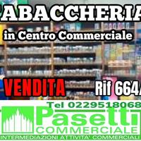 TABACCHERIA in centro commerciale in Milano