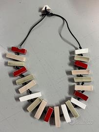 Collana artigianale in ceramica