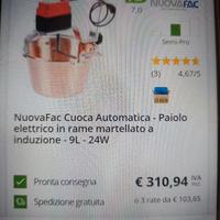 paiolo  con mescolatore