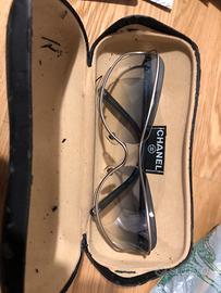 Occhiali da sole lente sfumata chanel