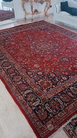 TAPPETO PERSIANO ANNODATO A MANO - ROSSO CLASSICO