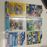 lotto 6 giochi wii super Mario e sonic