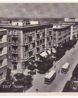 Cartolina di Foggia - Viale XXIV Maggio