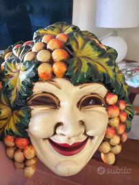 Maschera veneziana in ceramica