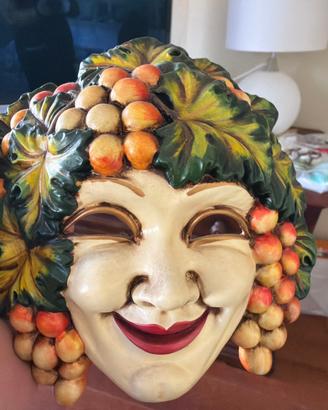 Maschera veneziana in ceramica
