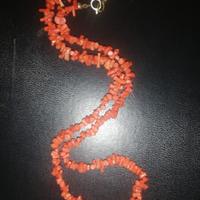 Collana rametti di corallo naturale 