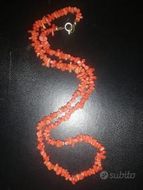 Collana rametti di corallo naturale 