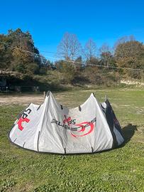 Ali kitesurf  9m e 10,5m complete di barre